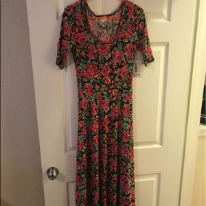 Floral print dress
